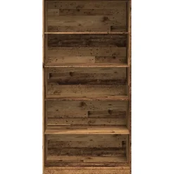 Garde-robe vieux bois 100x50x200 cm bois d'ingénierie vidaXL