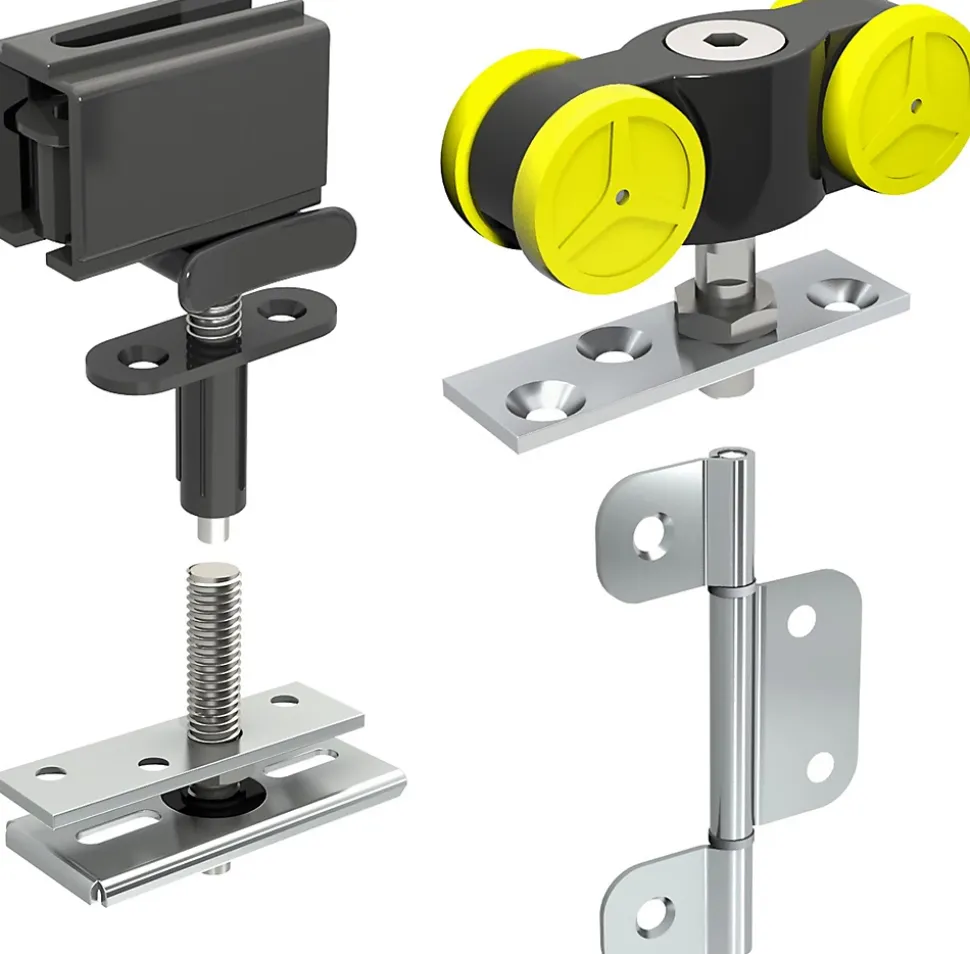 Garniture TANGO 42 pour panneaux articulés 40kg - MANTION - TANGO42