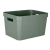 Grand Bac de rangement moderne 30 litres EDA - Vert