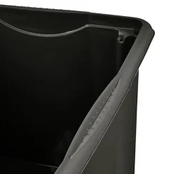 Grand Bac en plastique recyclé 45 litres - Noir