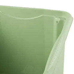 Grand Bac en plastique recyclé 45 litres - Vert