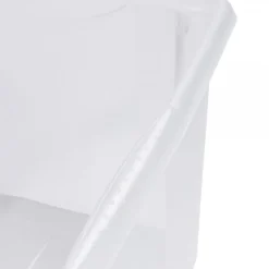 Grand Bac Transparent empilable emboitable 45 litres