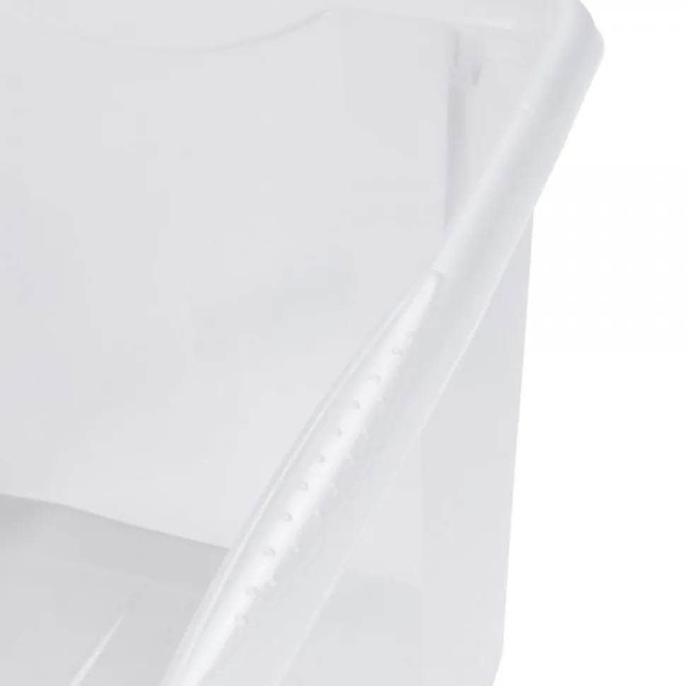 Grand Bac Transparent empilable emboitable 45 litres