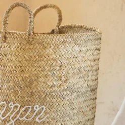 Grand panier BAZAR XL (50x50x55 cm - Blanc)