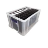 Grande Boîte de rangement empilable solide 70 litres