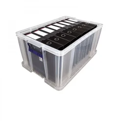 Grande Boîte de rangement empilable solide 70 litres
