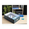 Grande Boîte de rangement en Carton A3+ Neo Deco - Bleu