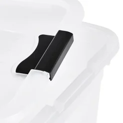 Grande Boîte de rangement Multi Usages 52 litres - Transparent