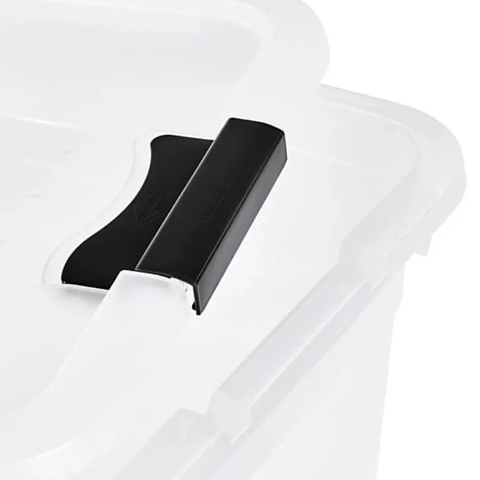 Grande Boîte de rangement Multi Usages 52 litres - Transparent