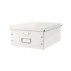 Grande Boîte en Carton avec couvercle format A3+ Multi Usages - Blanc