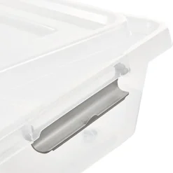 Grande Boîte Plate sous lit à roulettes 61 litres