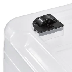 Grande Boîte transparente à roulettes pour ranger les jouets