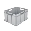 Grande Caisse empilable en plastique recyclé 54 litres - Gris Clair