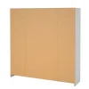 Grande Garde-robe Epipola, Meubles de chambre, Penderie de plain-pied, Placard à vêtements, 196x50 h200 cm, Blanc
