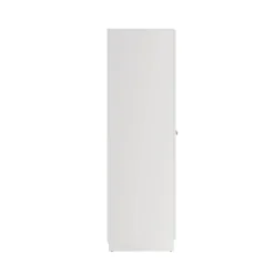Grande Garde-robe Presidenti, Meubles de chambre, Penderie de plain-pied, Placard à vêtements, 196x62 h200 cm, Blanc