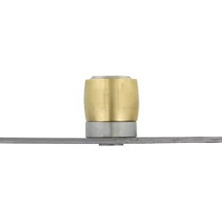 Guide sur platine pour profil galvanisé en U pour porte 150 kg à déplacement droit Mantion
