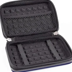 HDC3 BE Etui pour disque dur GPS liseuse batterie externe 11 x 16 cm Housse de protection antichoc rigide EVA Duronic