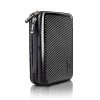 HDC3 BK Etui pour disque dur GPS liseuse batterie externe 11 x 16 cm Housse de protection antichoc rigide EVA Duronic