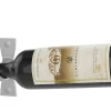 Helix Simple gris support à bouteille de vin mural pour 1 bouteille droite