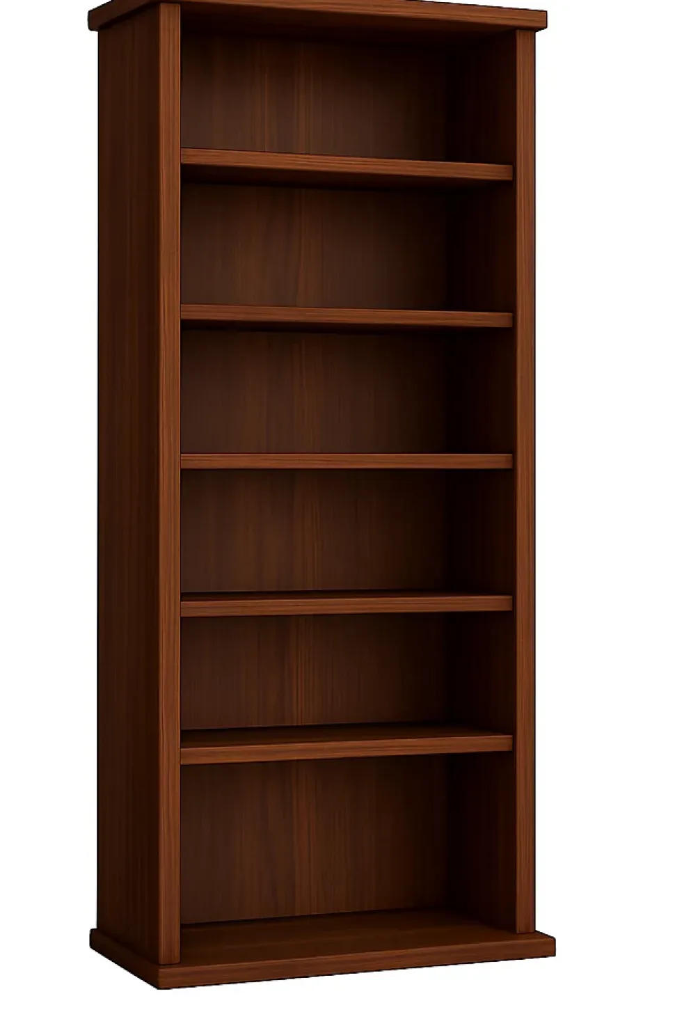 Holz CD DVD Regal Classic Glastür