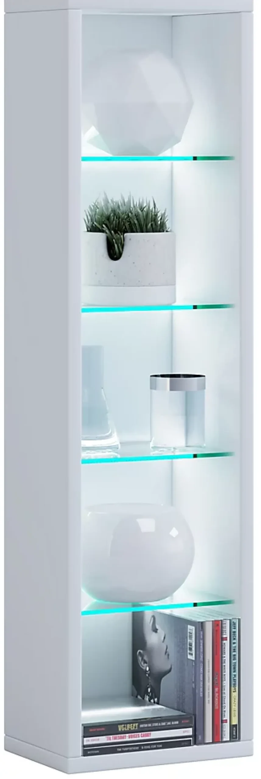 Holz CD DVD Stand Deko Regal Rasato L