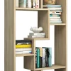 Holz Regal Raumteiler Bücherregal Blina