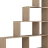 Holz Regal Raumteiler Bücher Dubila L