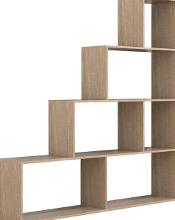 Holz Regal Raumteiler Bücher Dubila L