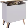 Holz Sitztruhe Sitzbank Truhe Bosula L