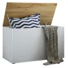 Holz Sitztruhe Sitzbank Truhe Bendola