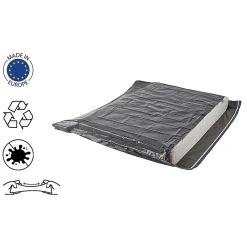 Housse de protection matelas 2 places - 170 x 230 cm - Imperméable et anti-poussière - Fermeture facile