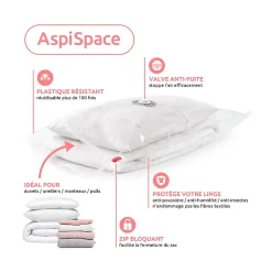 Housse de rangement Compactor Aspispace vendue par 2