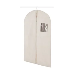 Housse de rangement pour vêtement Compactor Nancy beige H. 100 x L. 60 cm