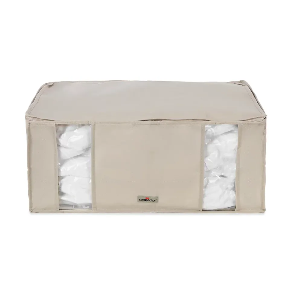 Housse de rangement sous vide Compactor beige 210L
