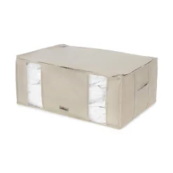 Housse de rangement sous vide Compactor beige 210L