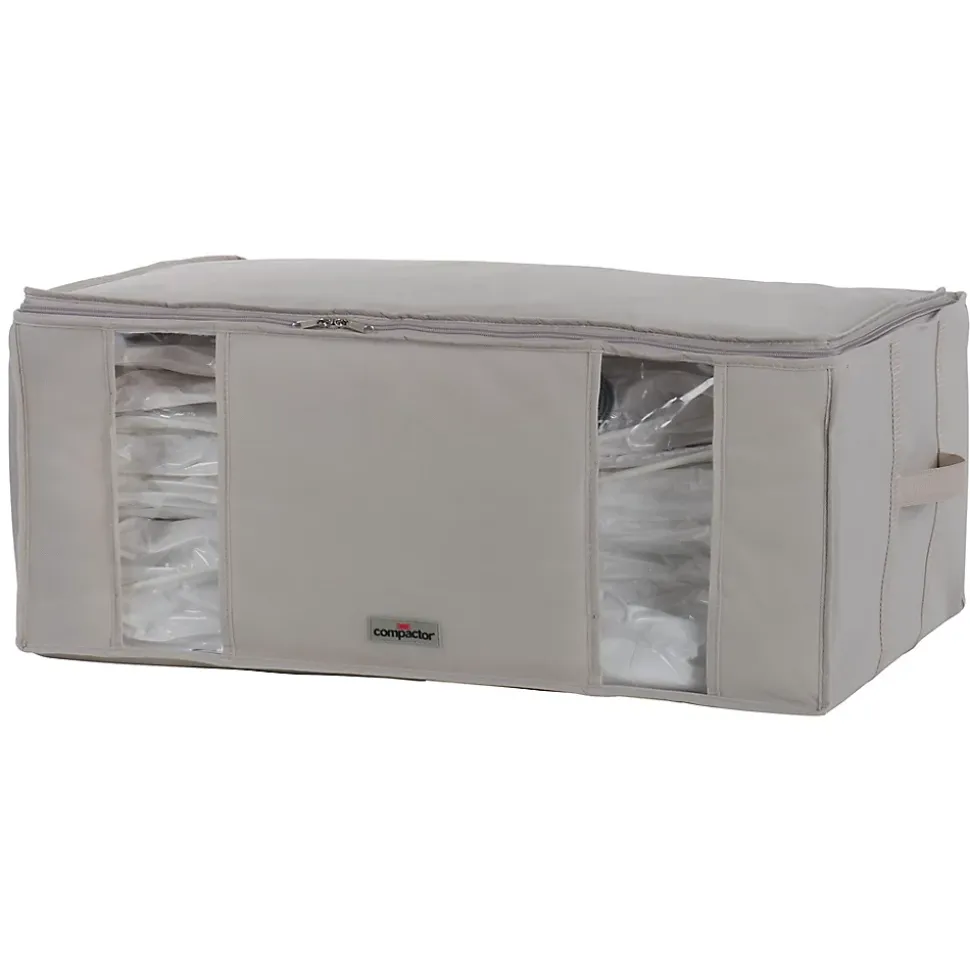 Housse de rangement sous vide Compactor beige 210L