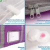 Housse de rangement sous vide grande capacite avec pompe Lot de 9 pcs VOUNOT