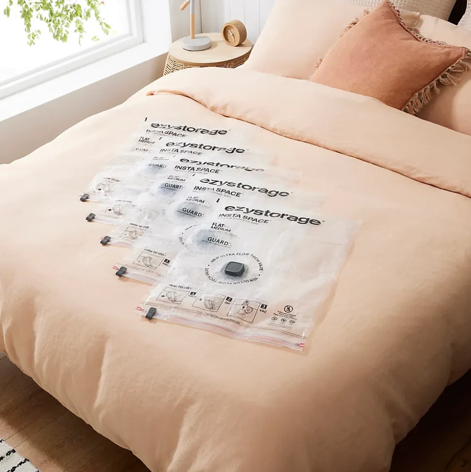 Housse de rangement sous vide taille M Ezy Storage Instaspace vendue par 5 pièces