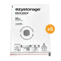 Housse de rangement sous vide taille M Ezy Storage Instaspace vendue par 5 pièces
