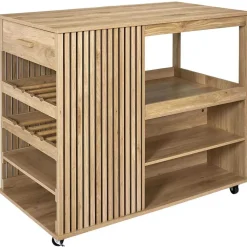 Ilot de cuisine en bois Klaus - Type: Buffet de cuisine