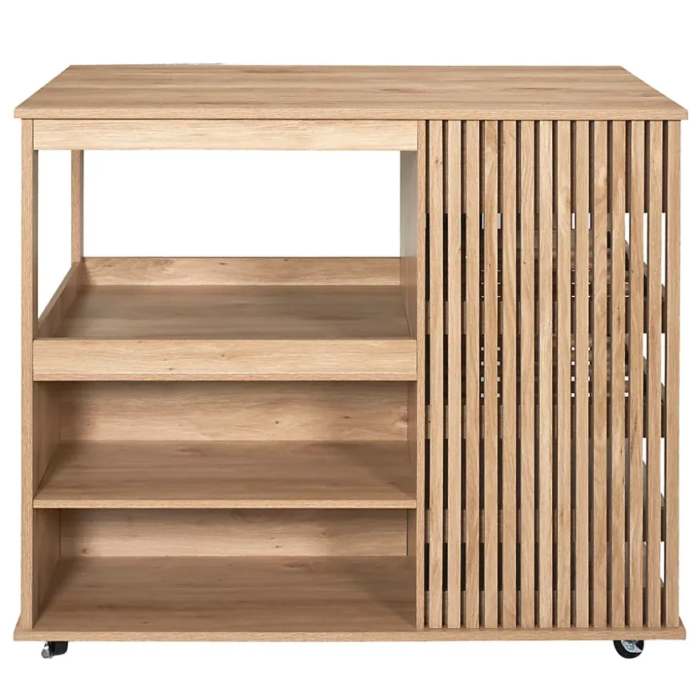 Ilot de cuisine en bois Klaus - Type: Buffet de cuisine