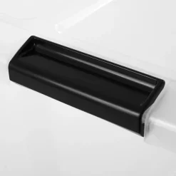 Iris Ohyama, Boite de Rangement Plastique avec Couvercle, 45L, Lot de 4, Transparent, TB-45