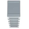 Iris Ohyama, Caisson de rangement plastique A4, 5 Grands Tiroirs, Gris, OCH-2500