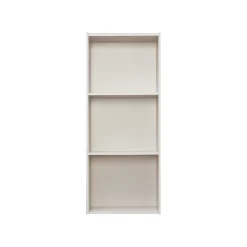 Iris Ohyama, Meuble, étagère de bureau, Bibliothèque, Modulable, Solide- CX-3FN, Chêne Blanc, L29.7 x P42 x H102.9 cm