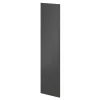 Joue de finition anthracite Atomia H. 187,5 x l. 45 cm