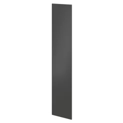 Joue de finition anthracite Atomia H. 225 x l. 45 cm