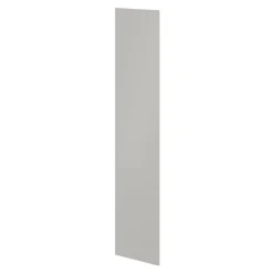 Joue de finition gris clair Atomia H. 225 x l. 45 cm