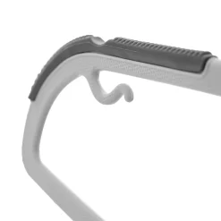 KADAX Cintre avec Surface Antidérapante pour Vêtements Gris 10 pcs