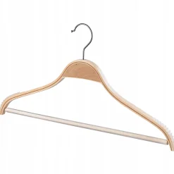 KADAX Cintre en bois laminé pour vêtements et pantalons