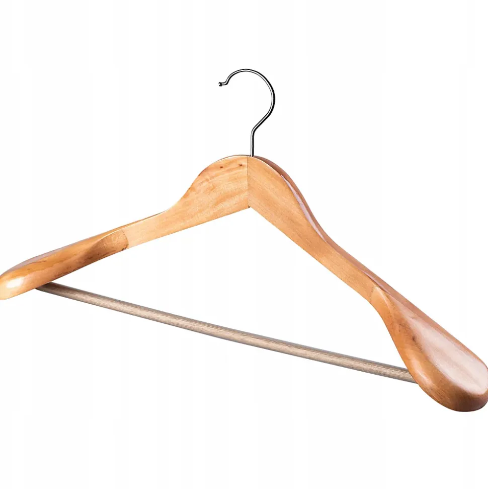 KADAX Cintre en Bois Vêtements Solides 1 pièce